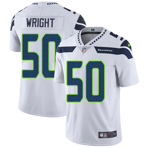 2019 Men Seattle Seahawks #50 Wright white Nike Vapor Untouchable Limited NFL Jersey->seattle seahawks->NFL Jersey